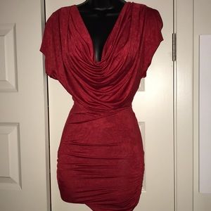 Red cocktail dress SZ S